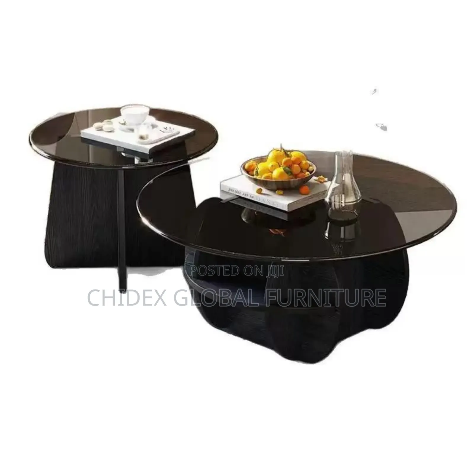 Round Coffee Glass Center Table
