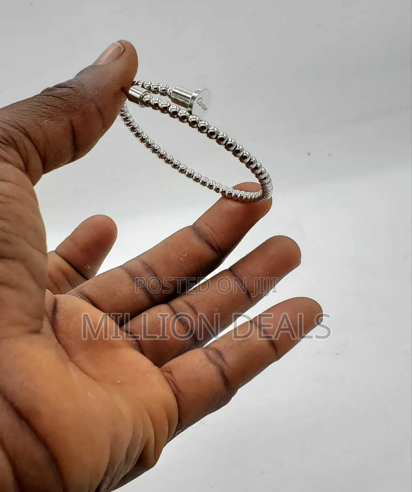 Stainless Link Men’S Bracelet
