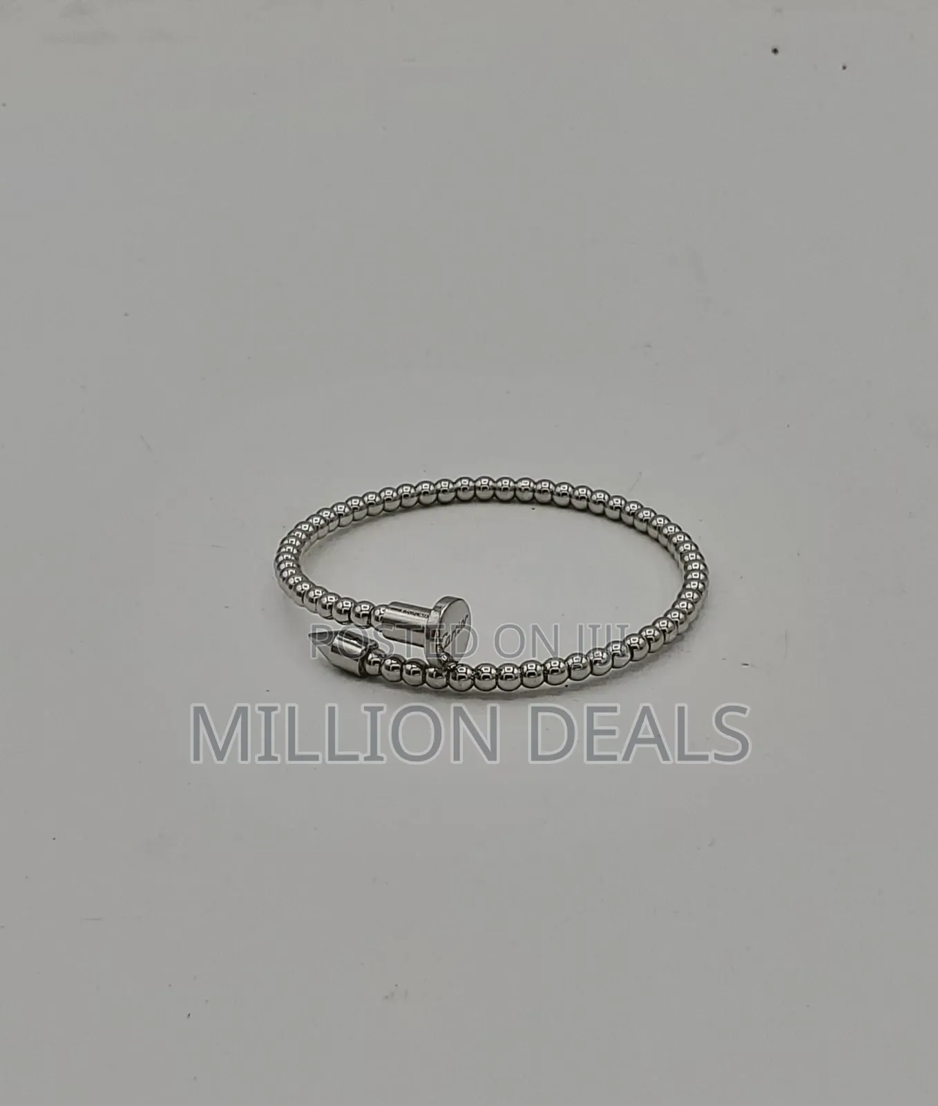 Stainless Link Men’S Bracelet