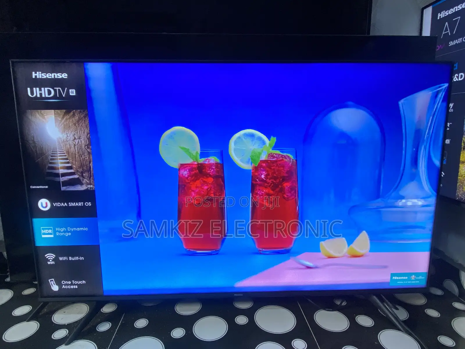 Hisense 58 Inch Vidaa Smart Uhd Frameless Tv With Free Netflix
