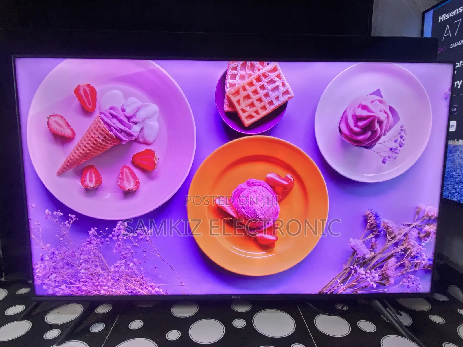 Hisense 58 Inch Vidaa Smart Uhd Frameless Tv With Free Netflix