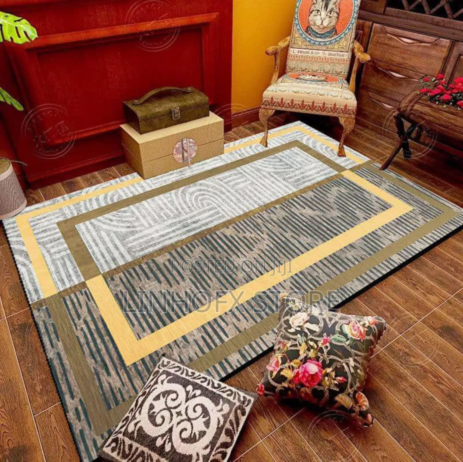 High-Quality 3d Center Rug