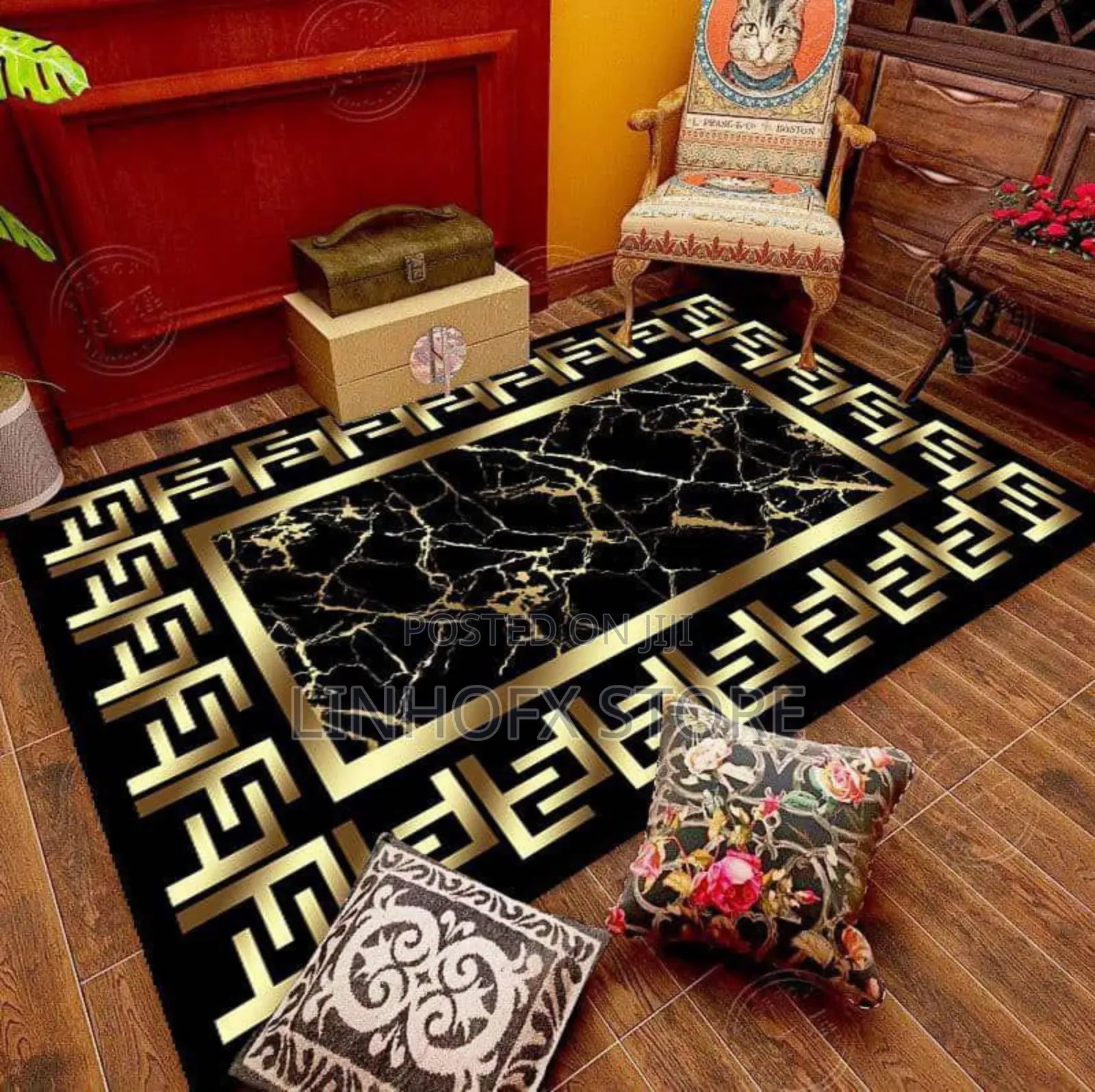 High-Quality 3d Center Rug