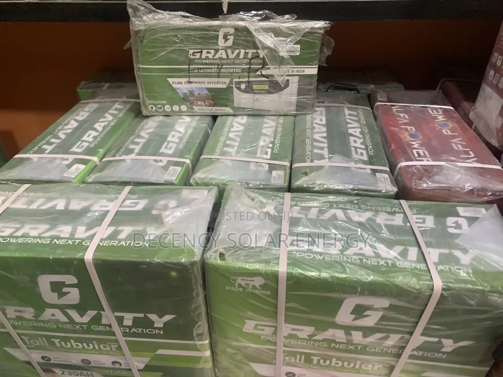 240a Dravity Tall Tubular Battery