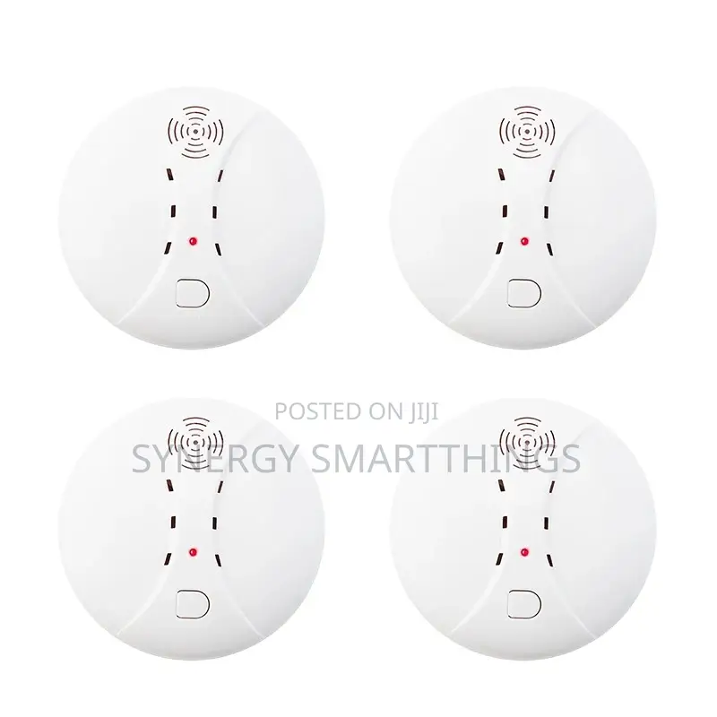 Smart Rf Smoke Detector Connected to Alarm System