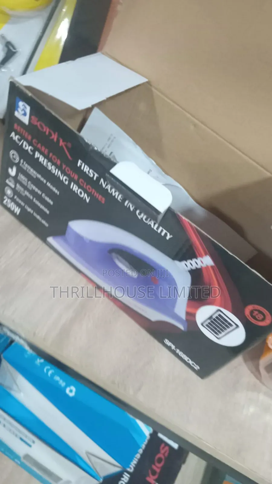 300watts Sonik Low Energy Iron for Inverters