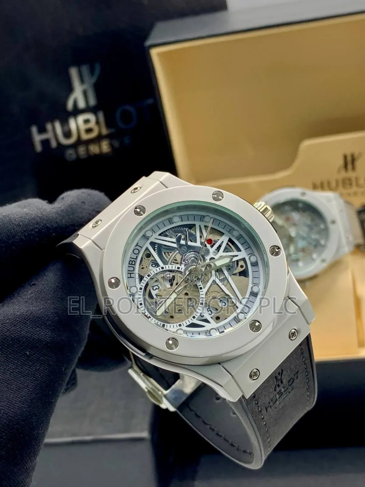 Hublot Leather Wristwatch