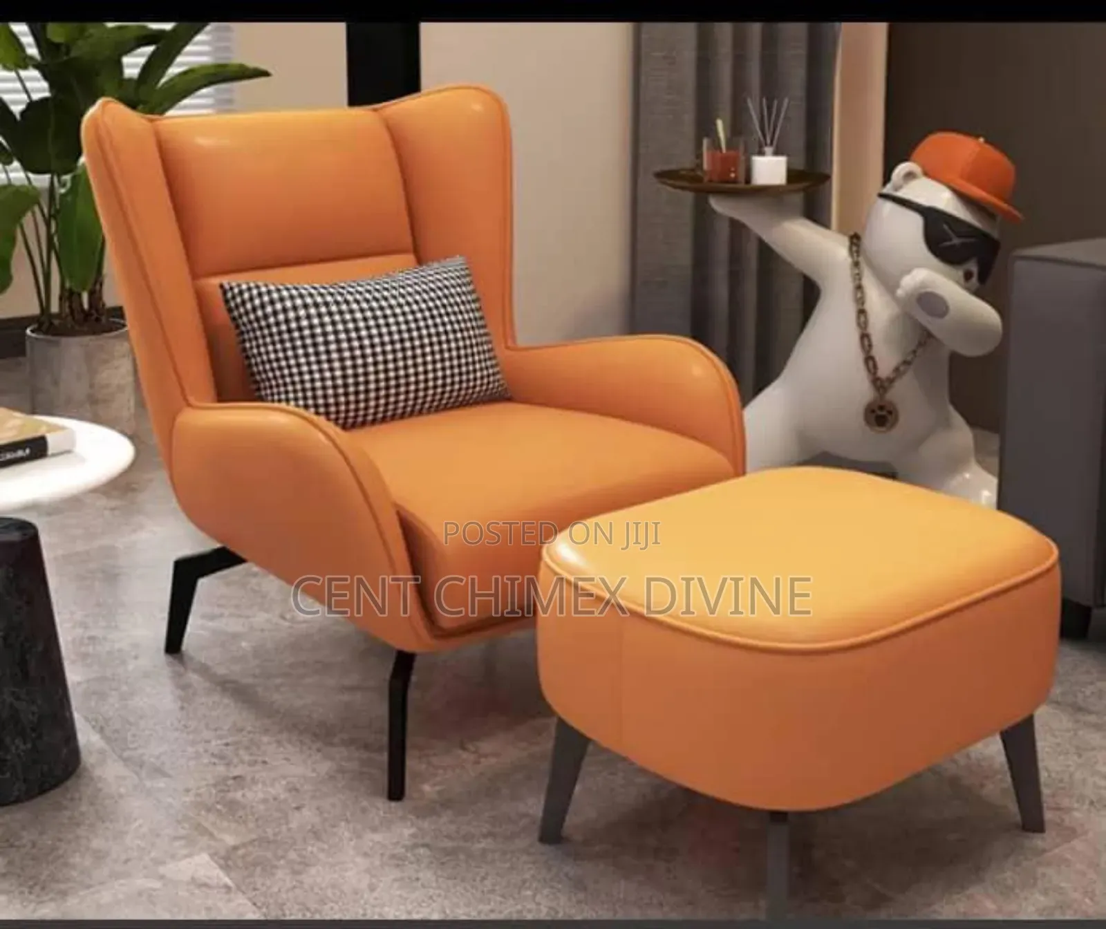 Big Yellow Relaxation Chair