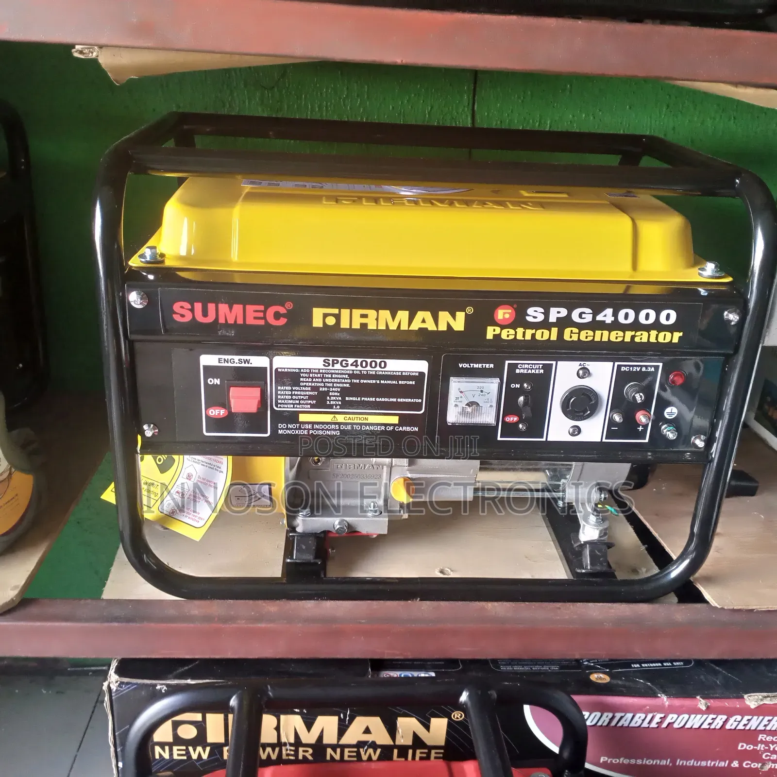 Firman Manual Generator SPG 4000