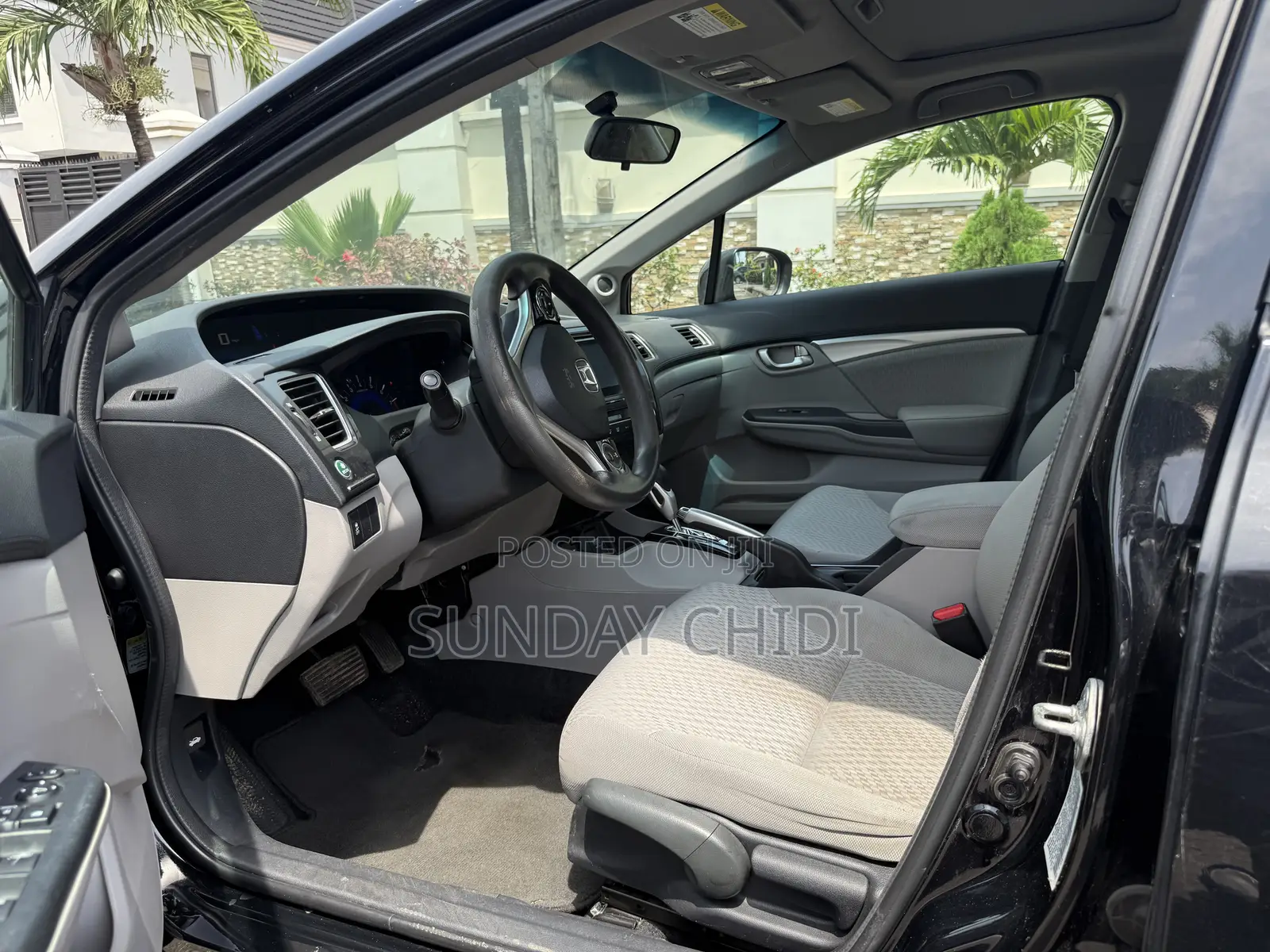Honda Civic EX-L 4dr Sedan (1.8L 4cyl CVT) 2014 Black