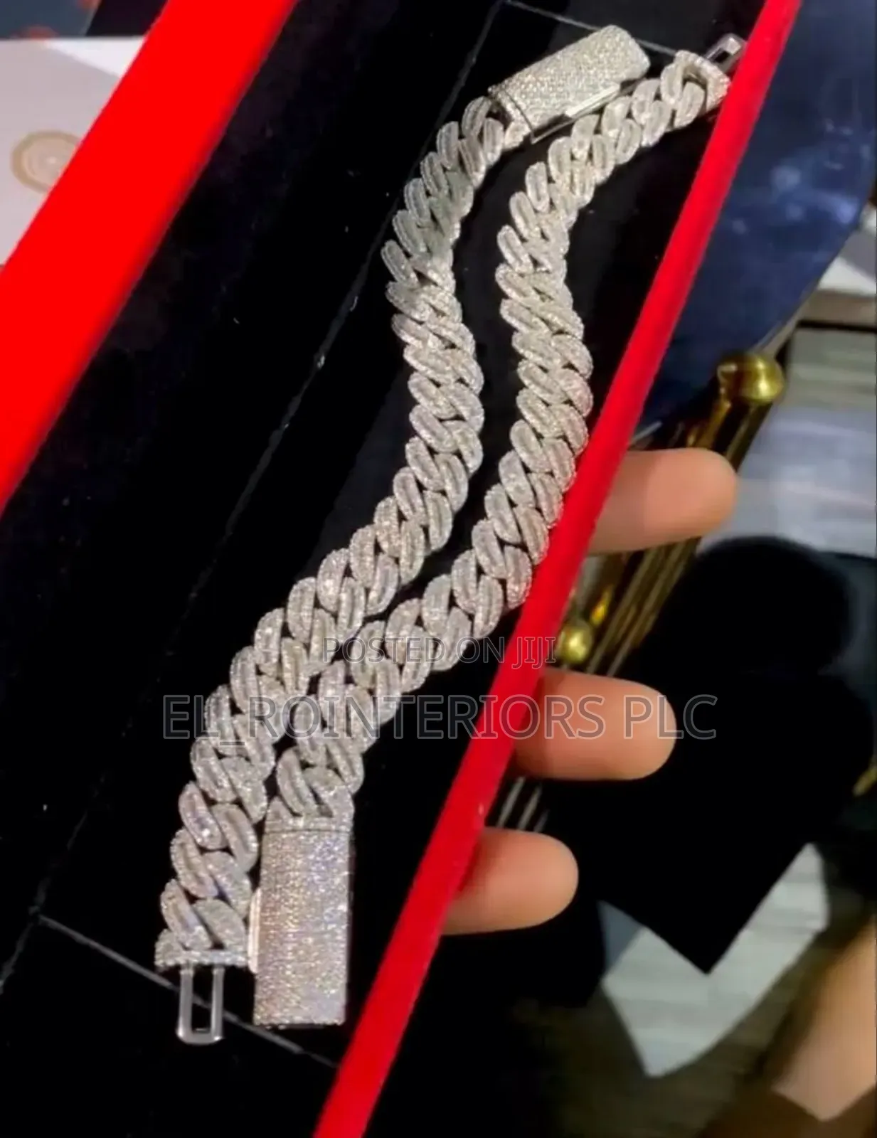 VVS Moissanite Diamond Bugatti Bracelet