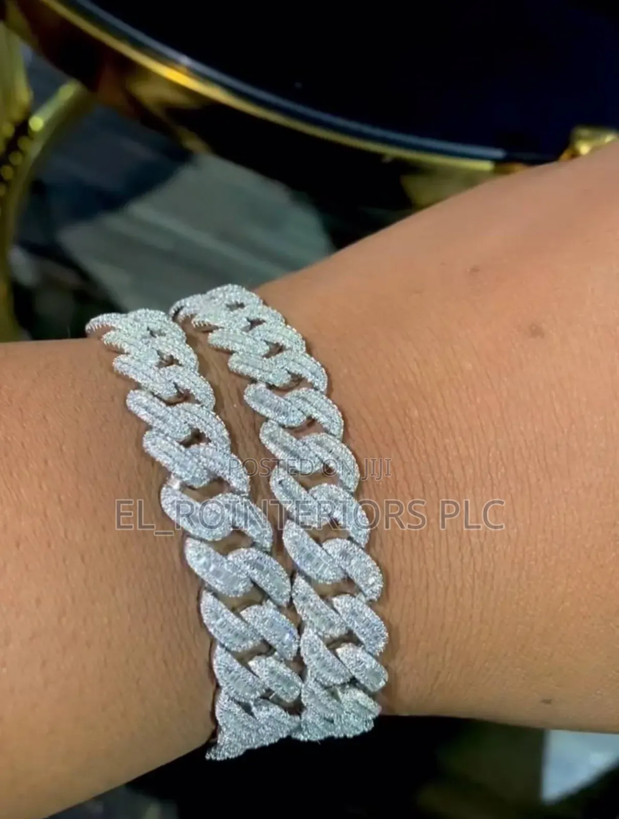 VVS Moissanite Diamond Bugatti Bracelet
