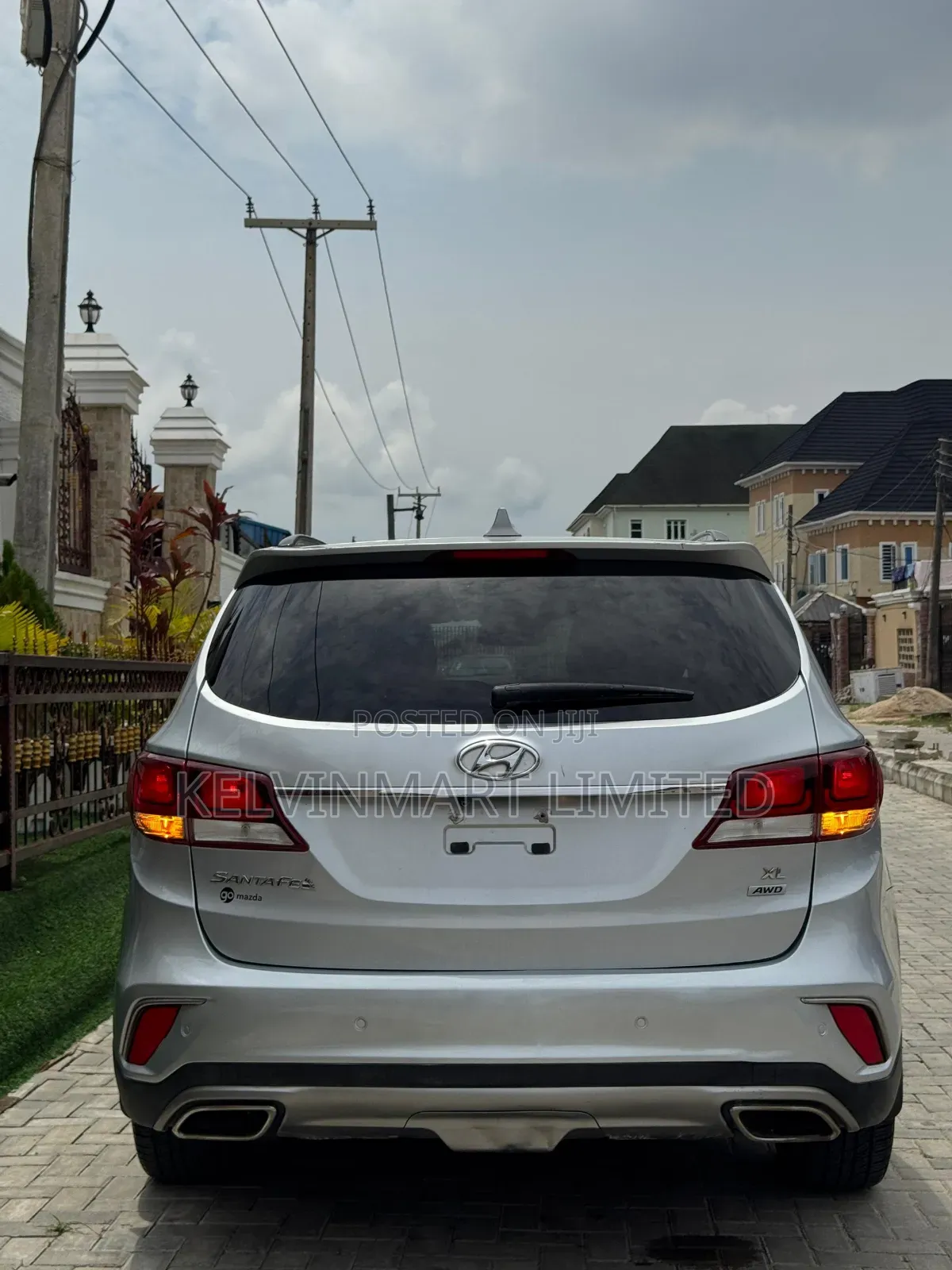 Hyundai Santa Fe Limited AWD 2017 Silver