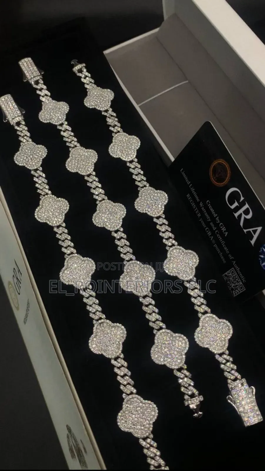 Moissanite Diamond Vca Bracelet 