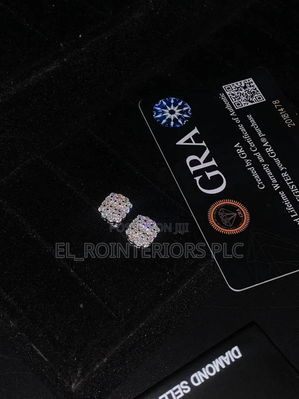 VVS Moissanite Diamond Earrings