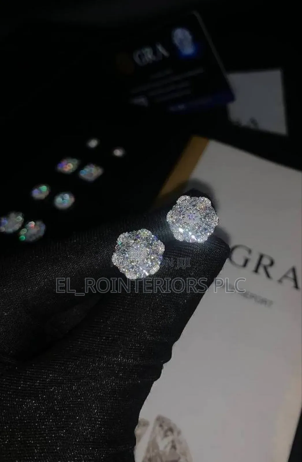 VVS Moissanite Diamond Earrings