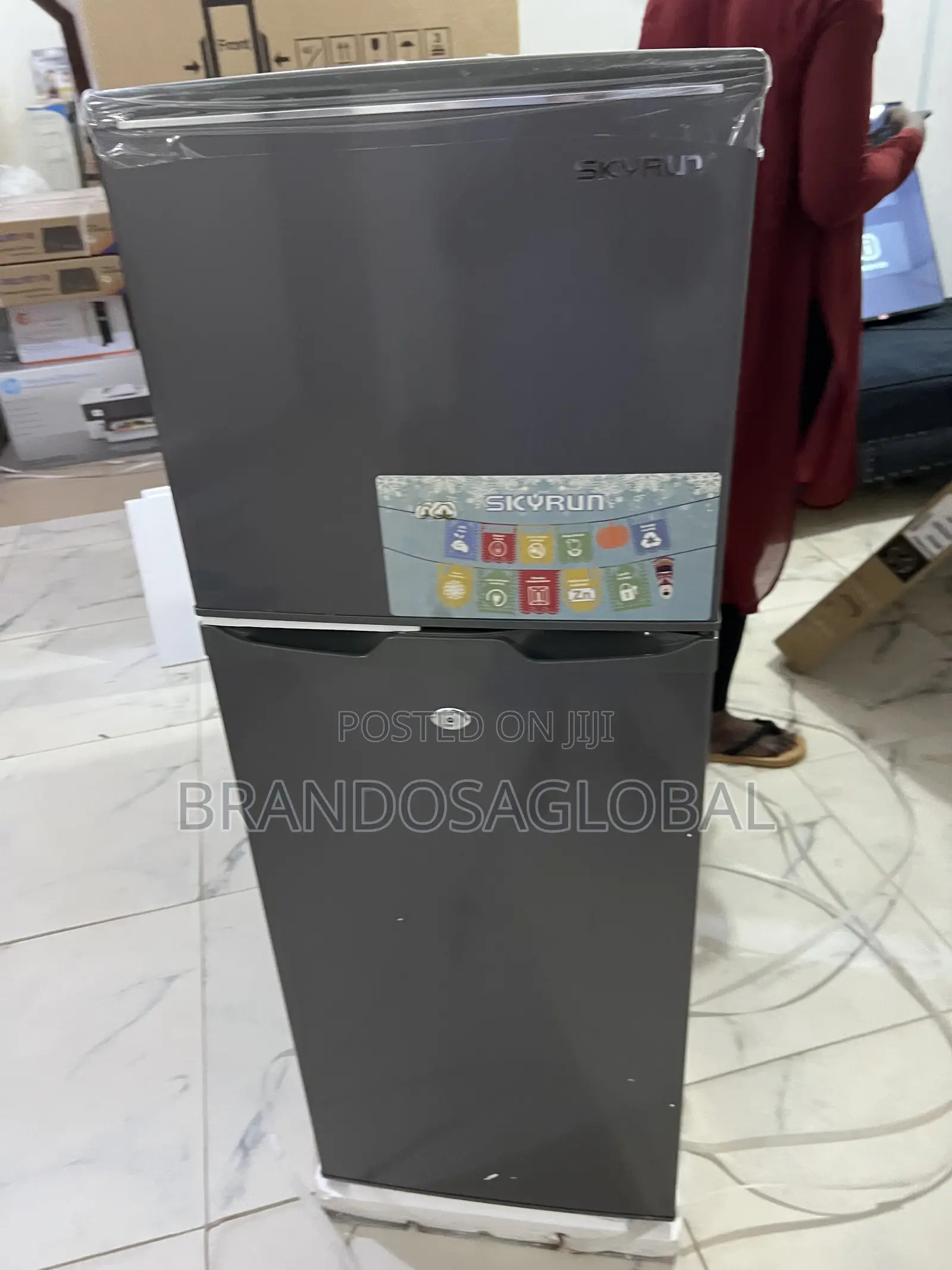 Brand New Skyrun 138l Refrigerator – Two Door, Energy Saving Design