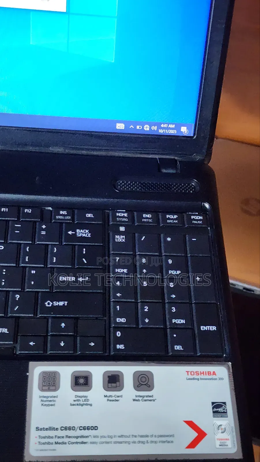 Laptop Toshiba Satellite Pro C650 4GB Intel Celeron HDD 250GB
