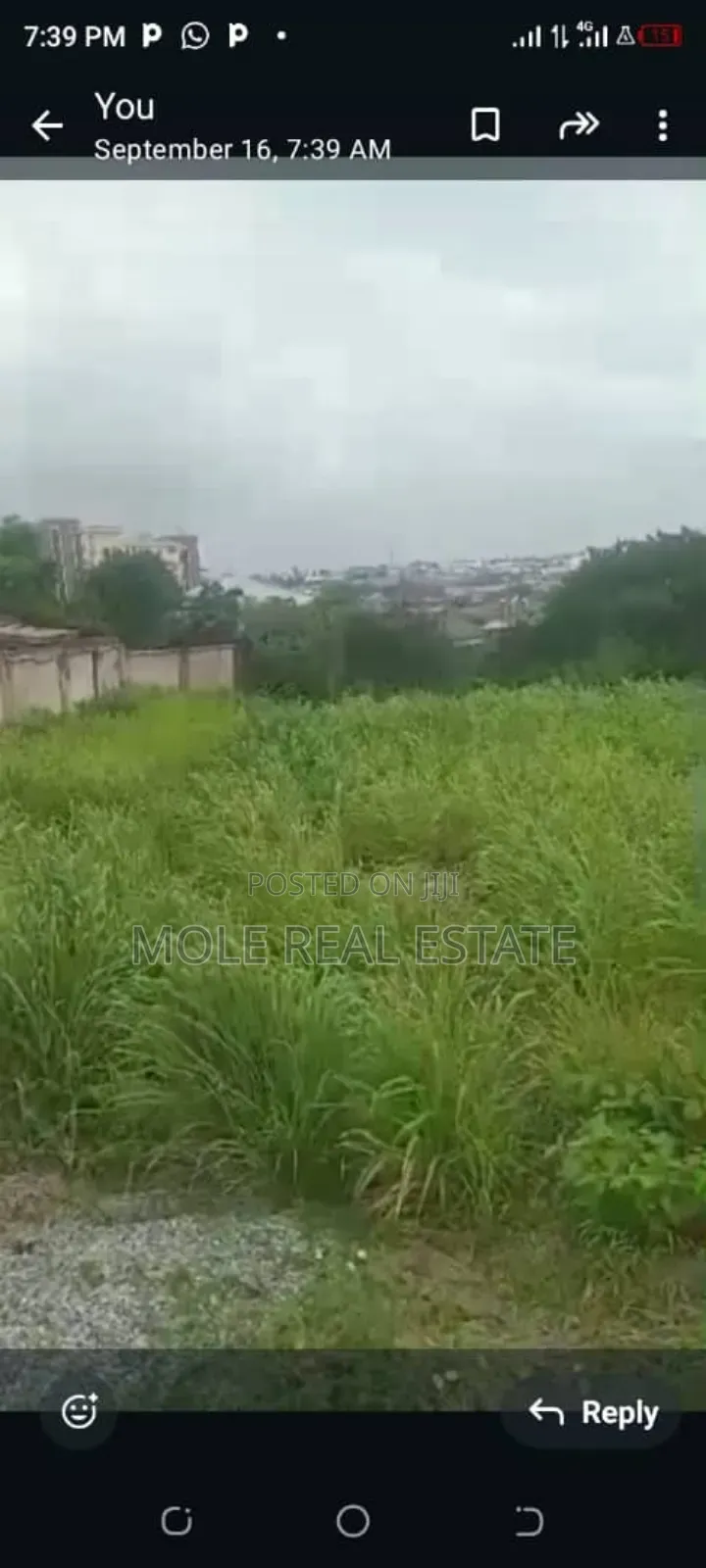 Two Plots Facing Isheri Osun Ijegun Road