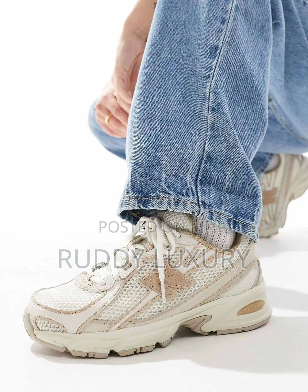New Balance 740 Beige Tan Sneakers 