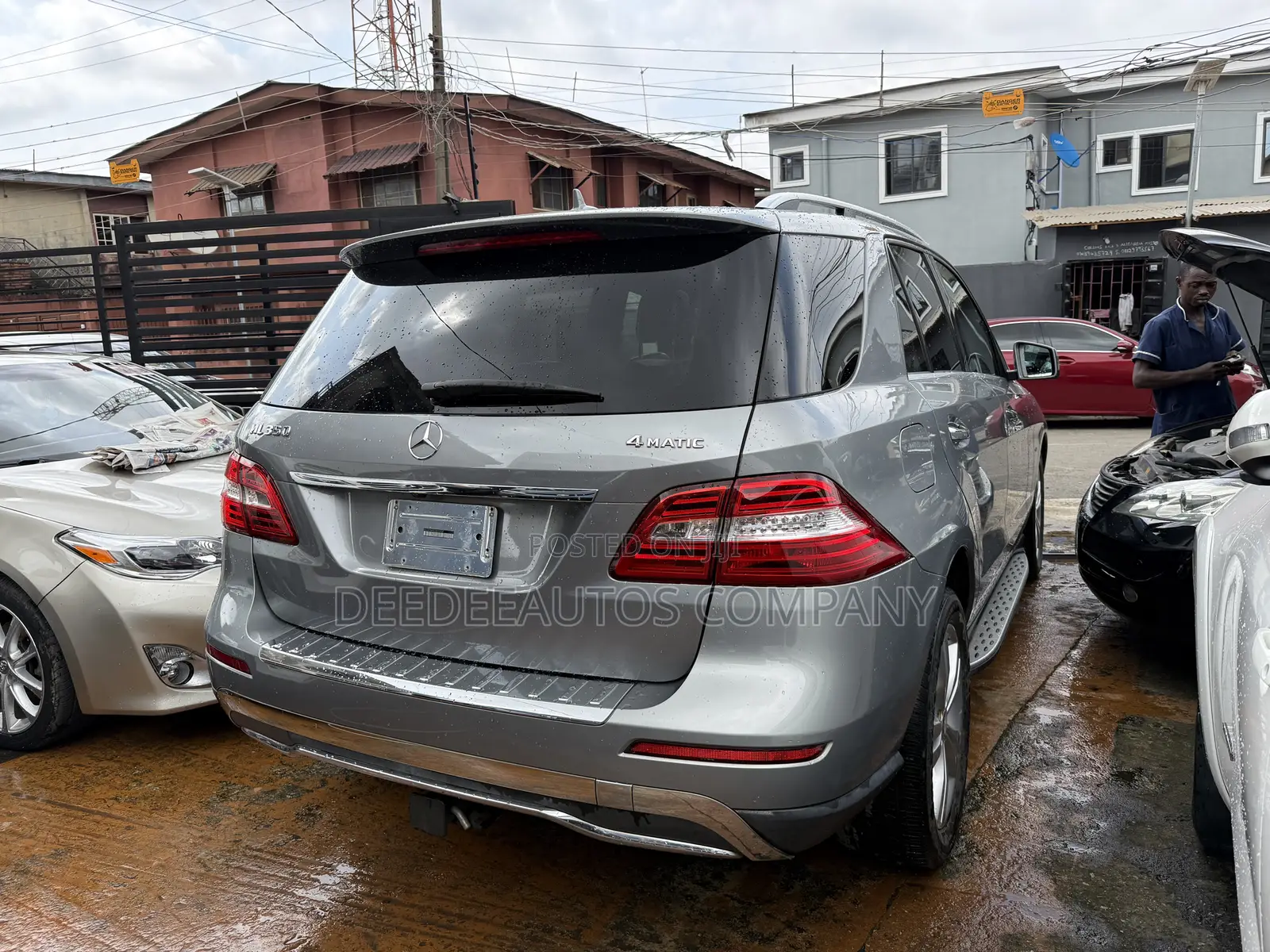 Mercedes-Benz M Class ML 350 4Matic 2013 Blue