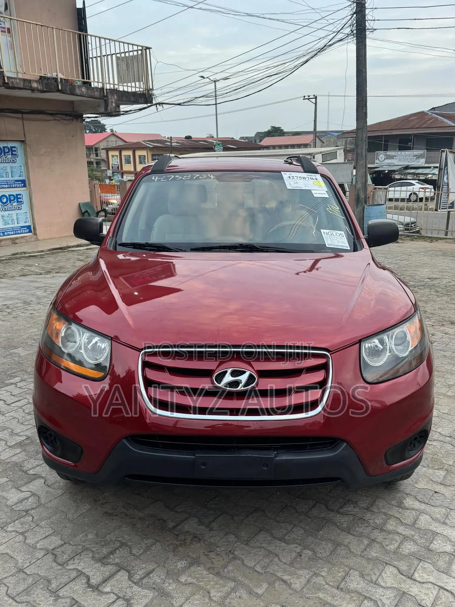Hyundai Santa Fe SE 2010 Red