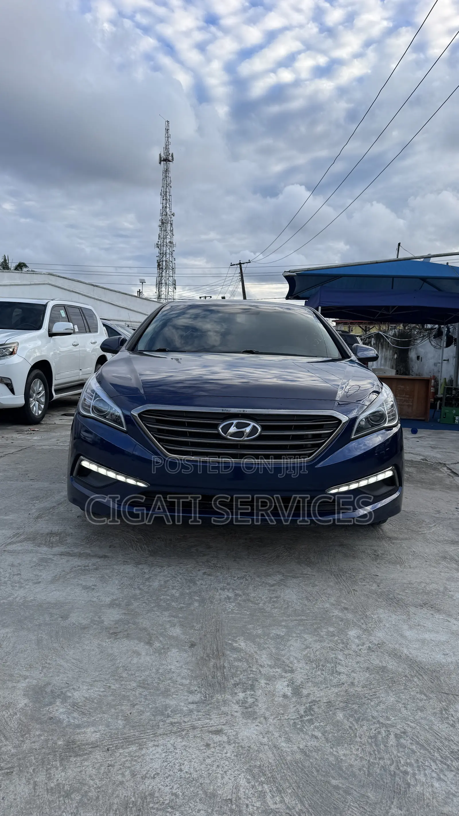 Hyundai Sonata Base Sedan FWD (2.4L 4cyl 6A) 2017 Blue