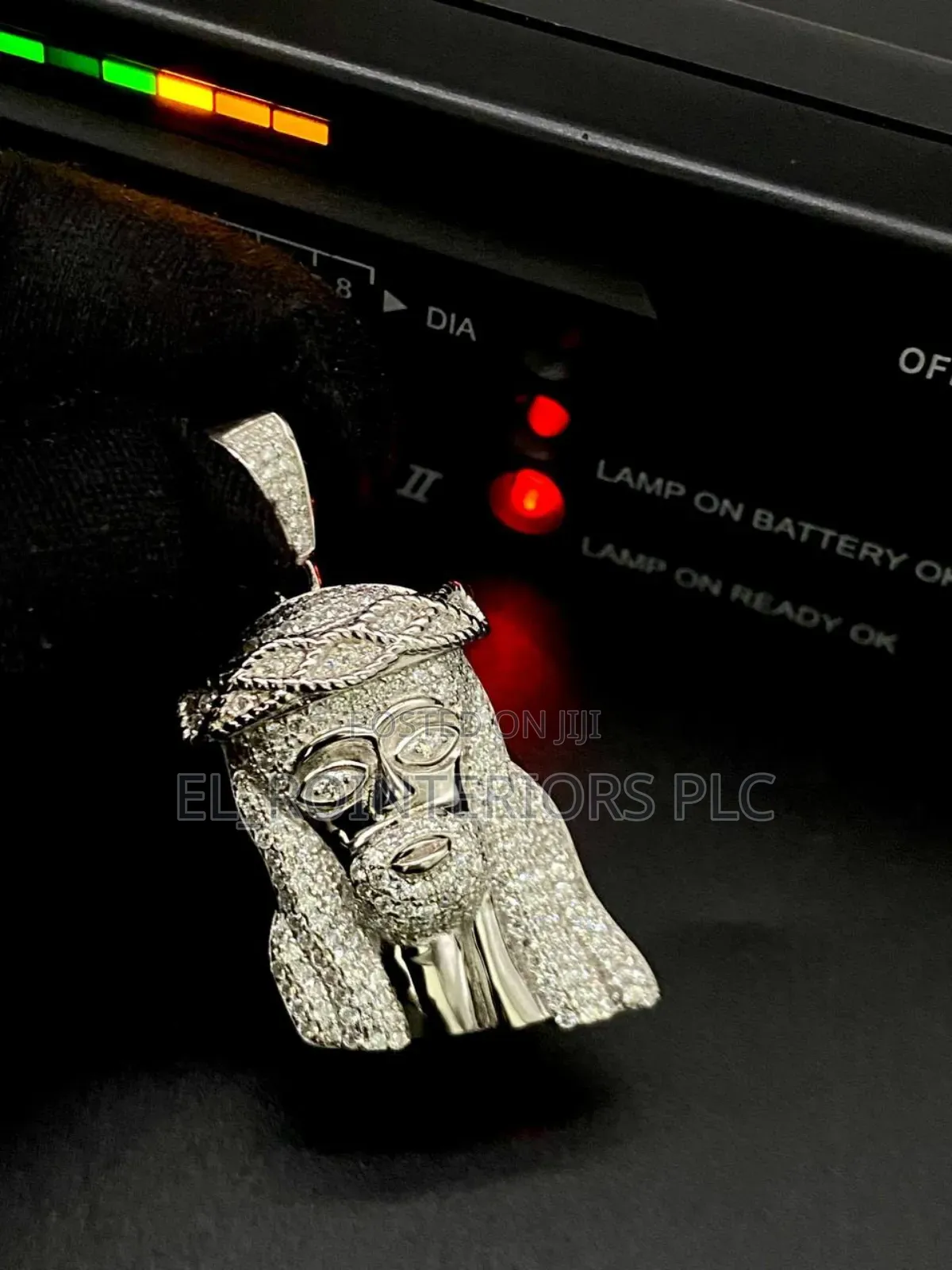 VVS Moissanite Diamond Jesus Pendant