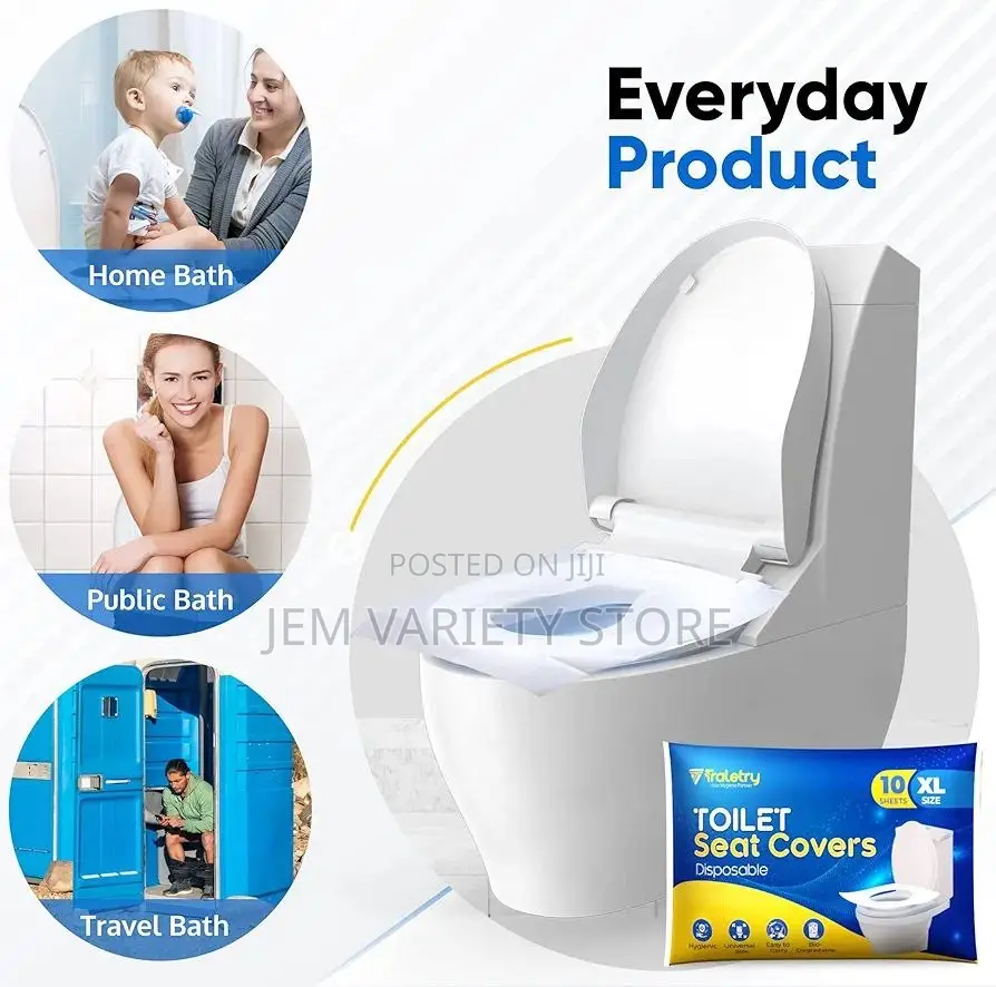 10pcs Disposable Toilet Seat Cover Sheet