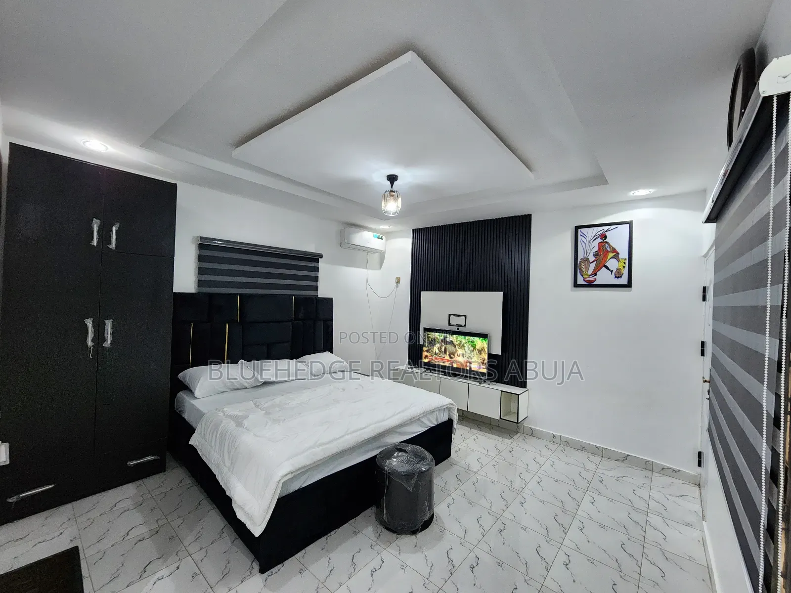 Newly Finished and Furnished Luxury Studio Apartment at Karu, Abuja
