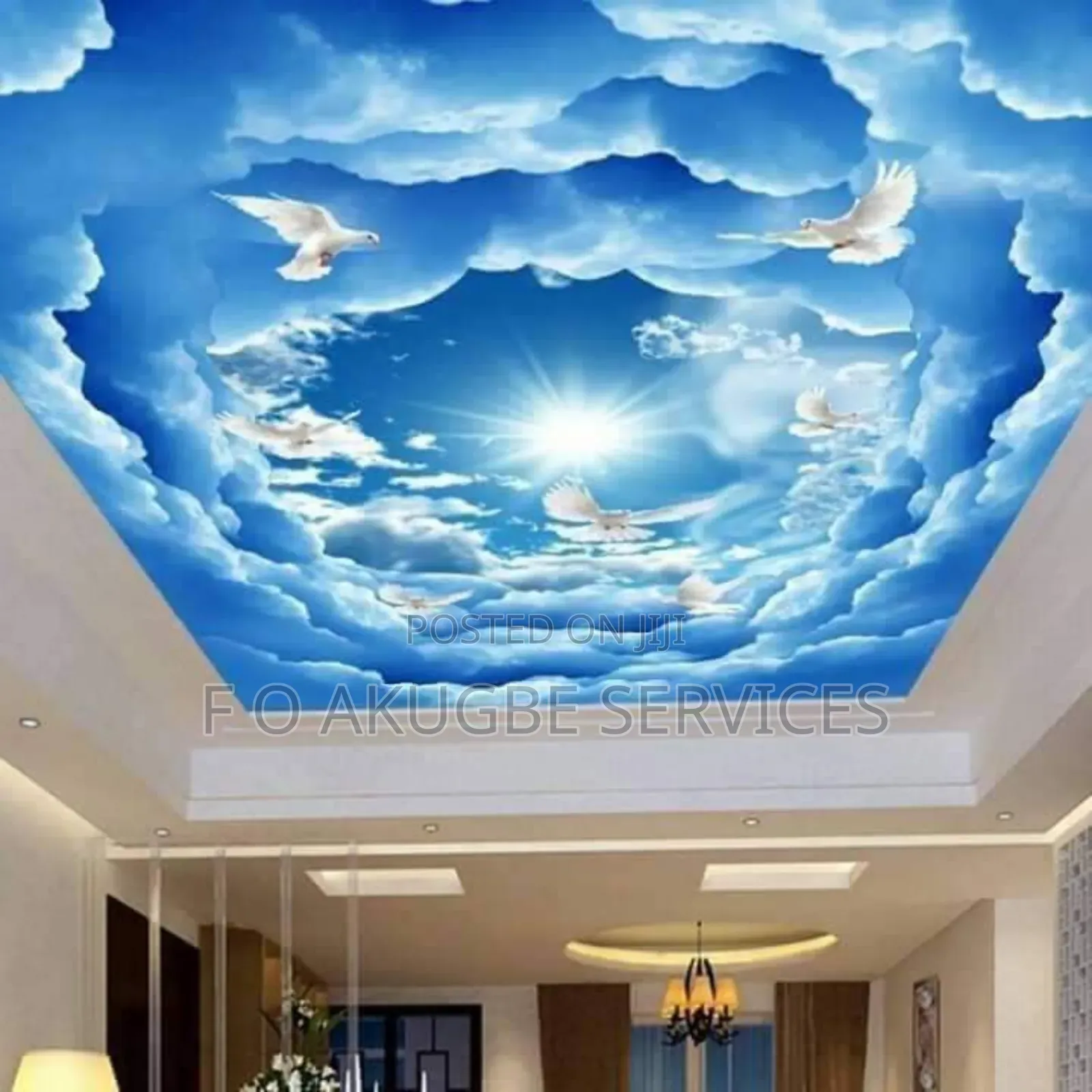 3d Epoxy Ceiling Design