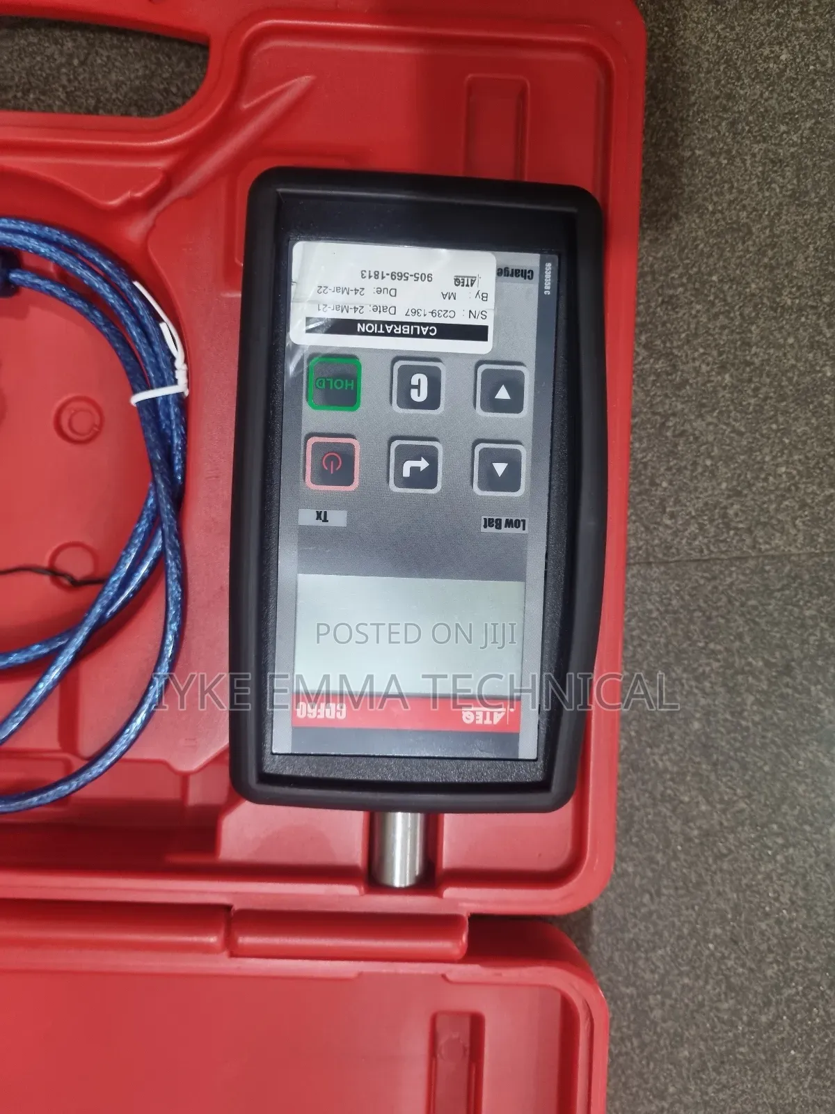 Hanheld Leak/Flow Calibrator Cdf60