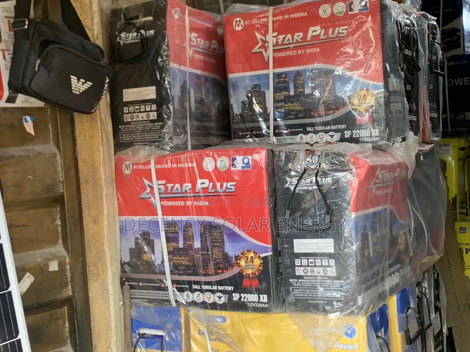 Star Plus Tall Tubular Battery