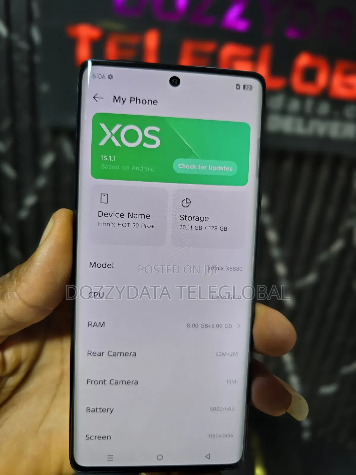 Infinix Hot 50 Pro+ 4G 128 GB