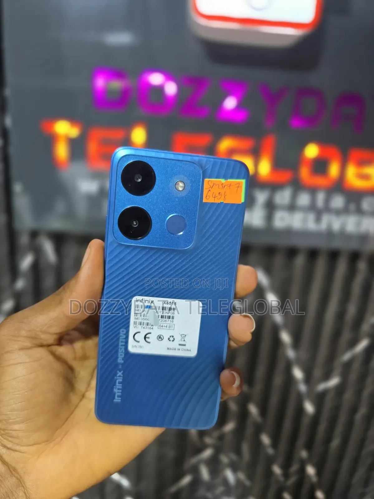 Infinix Smart 7 64 GB Blue