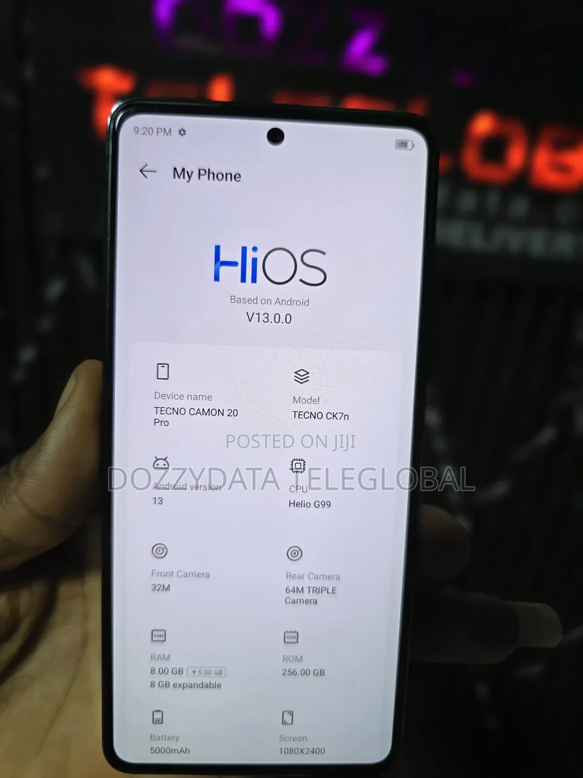 Tecno Camon 20 Pro 256 GB Green