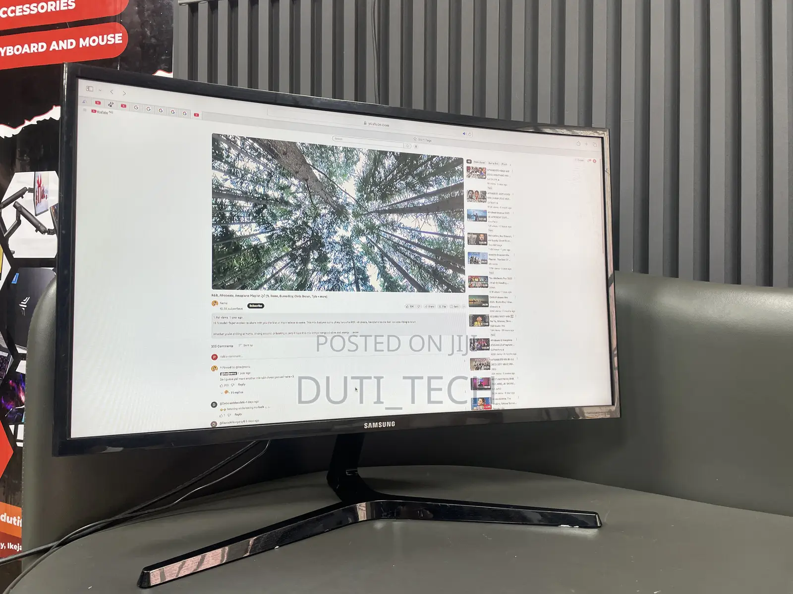 Samsung C27f396fh 27inches Full Hd Led 60hz Curved Monitor