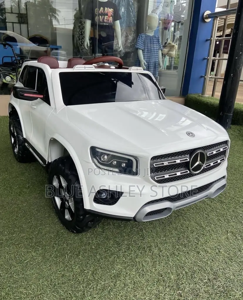 Mercedes Benz GLB Ride on for Kids White/Black/Red Age 1-6