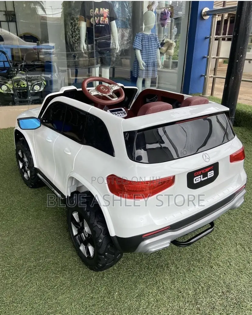 Mercedes Benz GLB Ride on for Kids White/Black/Red Age 1-6