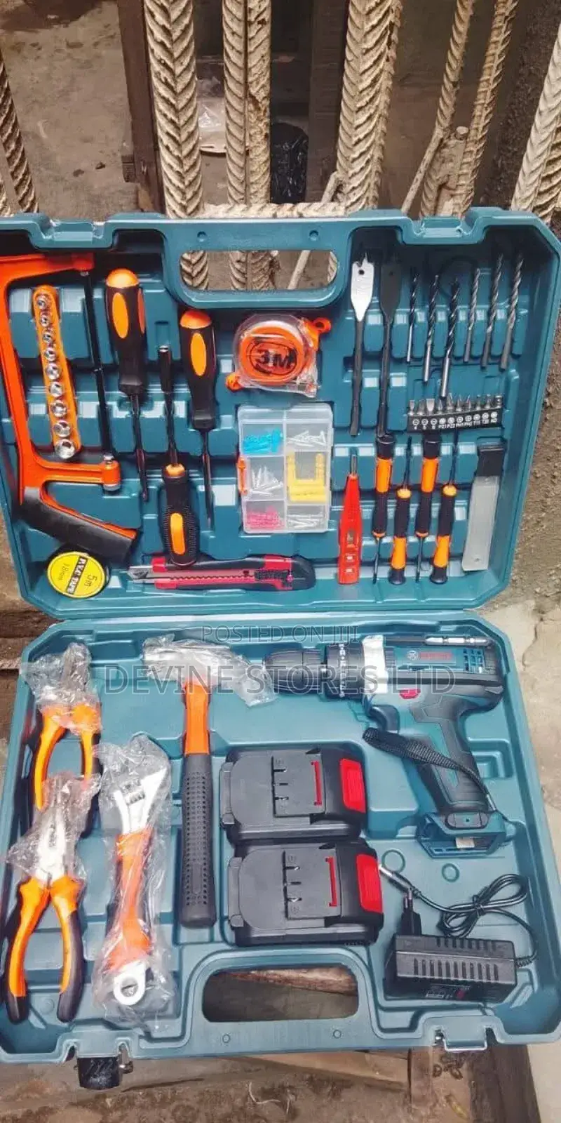 Complete Bosch Cordless Screw Machine