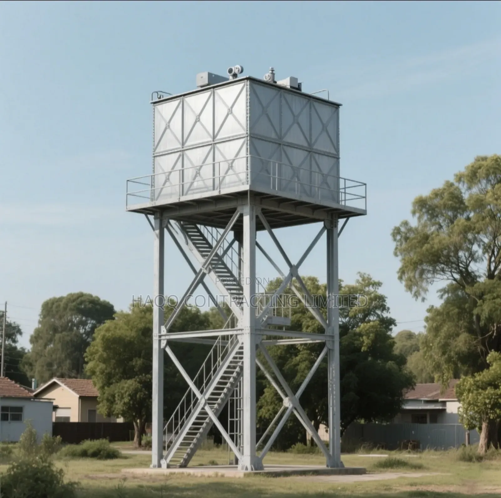 Galvanized Braithwaite Pressed Steel Water Tank Services