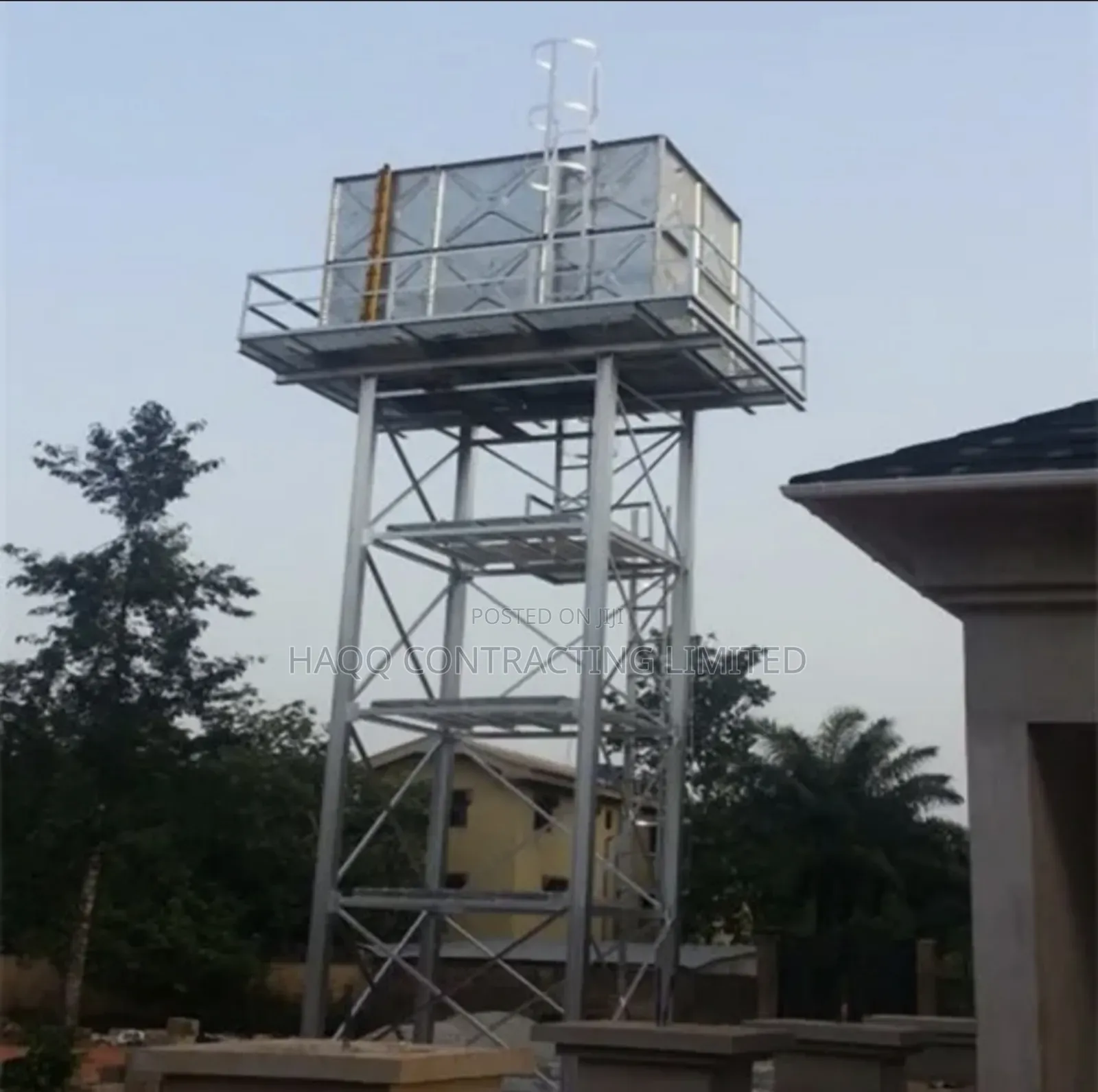 Braithwaite Pressed Steel Water Tank Supply and Install