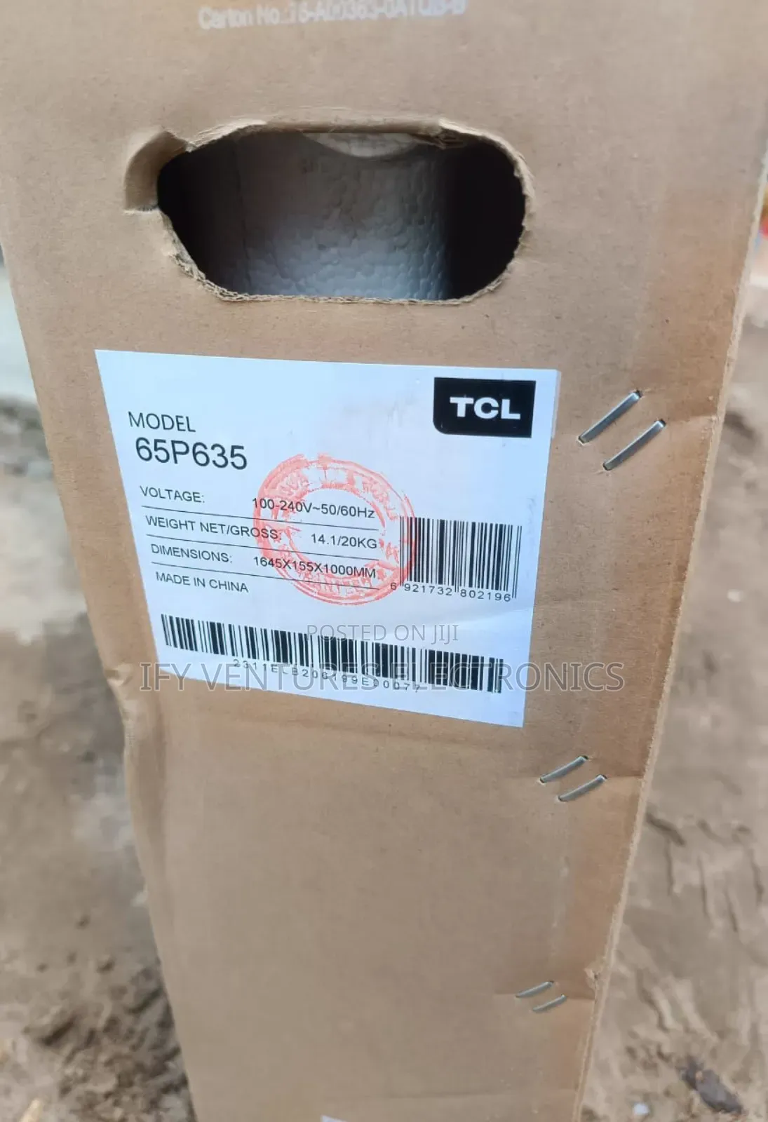 65inches Tcl Andriod Tv Smart