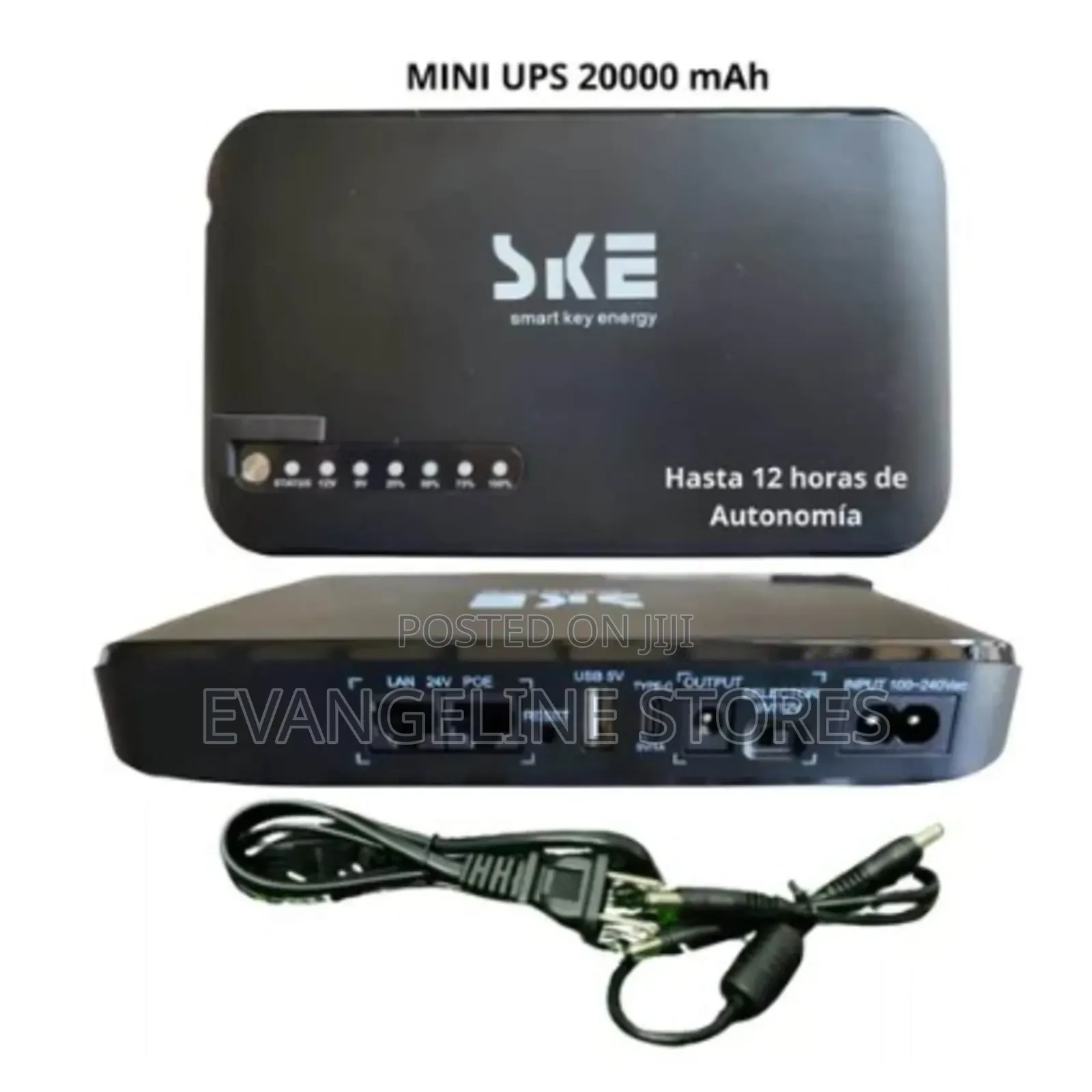 Ske Be Poe-830 Mini Dc Ups 20000mah Router Power Bank