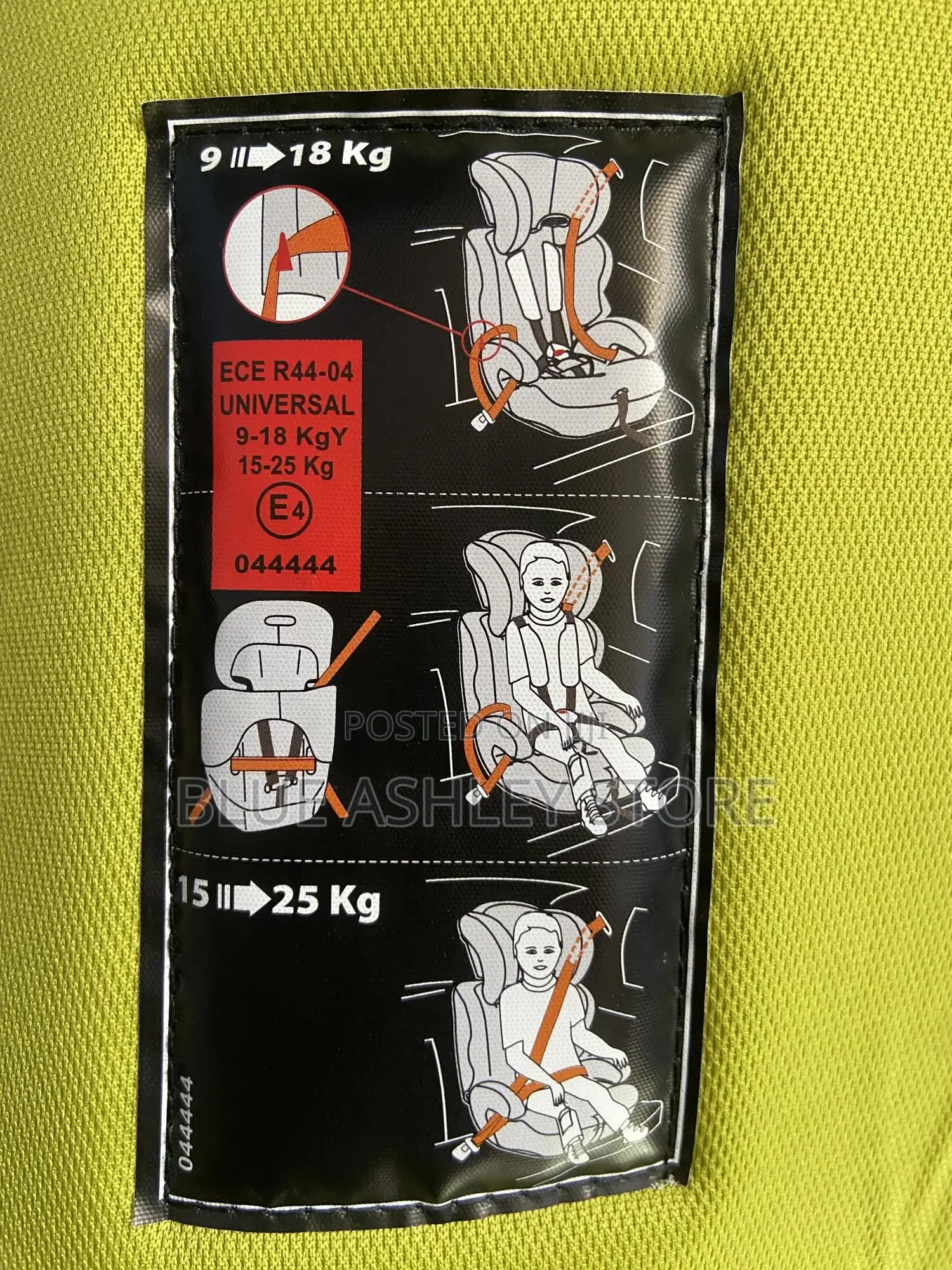 Universal Baby Car Seat 9-25kg