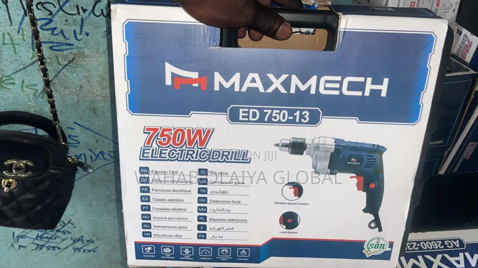 Maxmech Electric Drill Machine – 750v 800v High-Power Tool