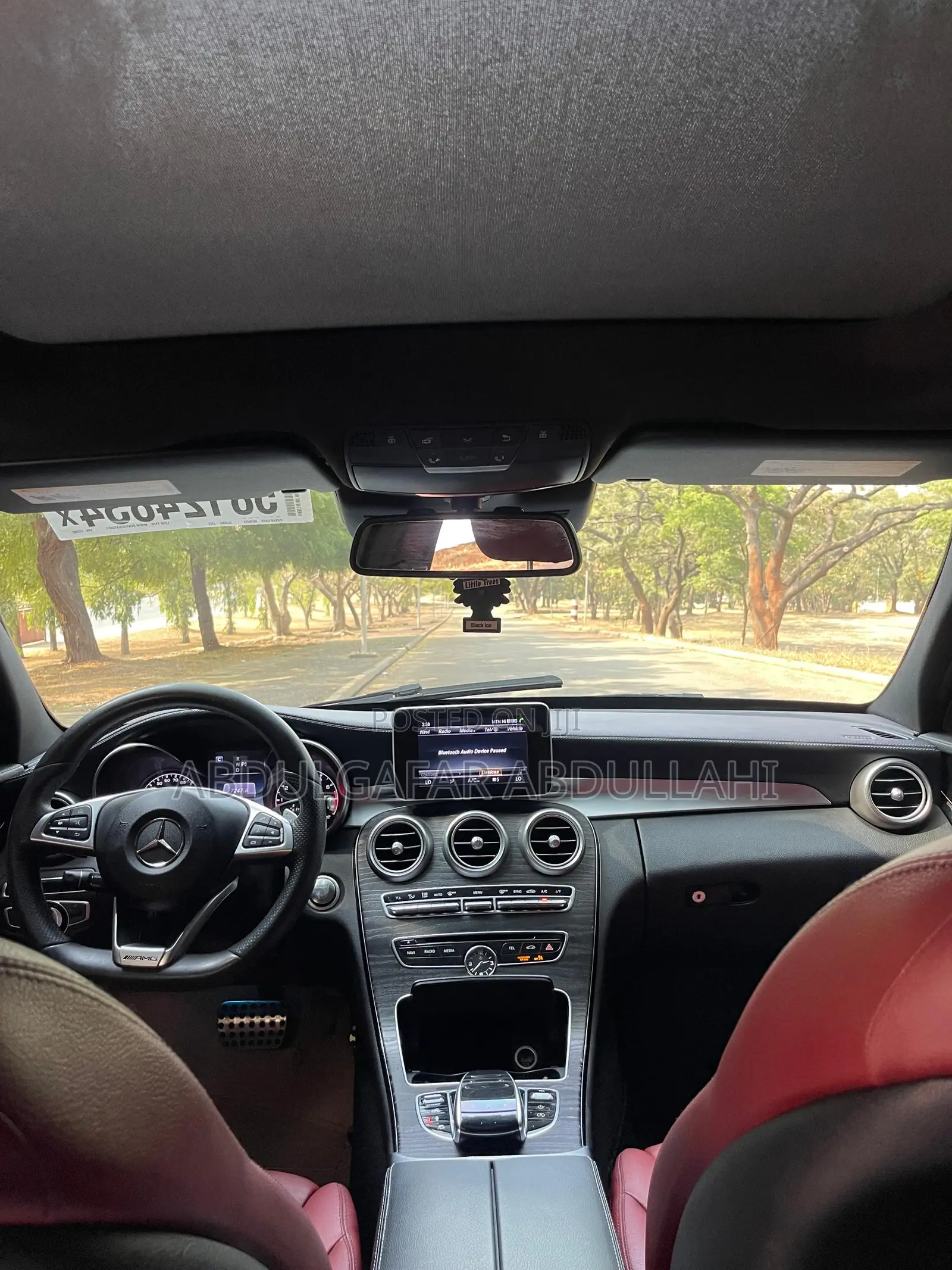 Mercedes-Benz C450 2016 White
