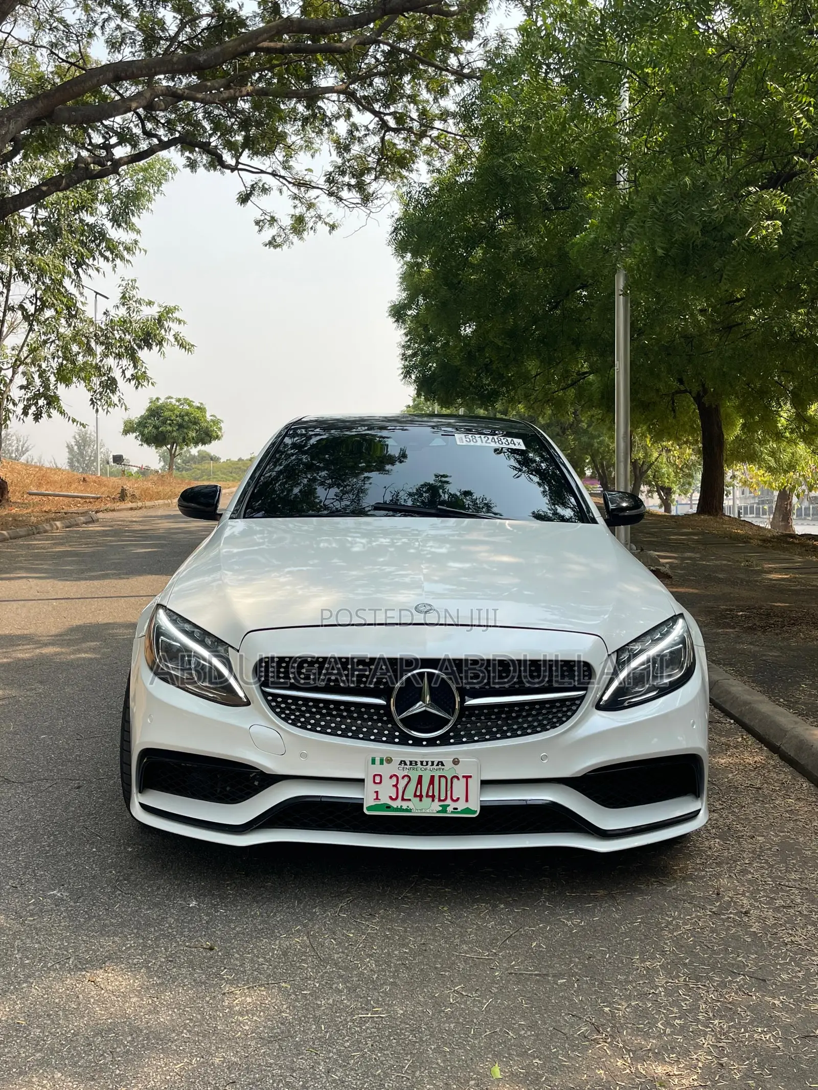 Mercedes-Benz C450 2016 White