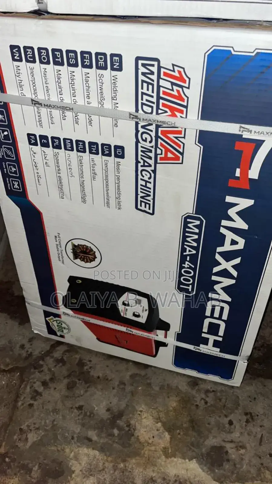 Mma 250 11kva Inverter Welding Machine – Heavy-Duty Efficient