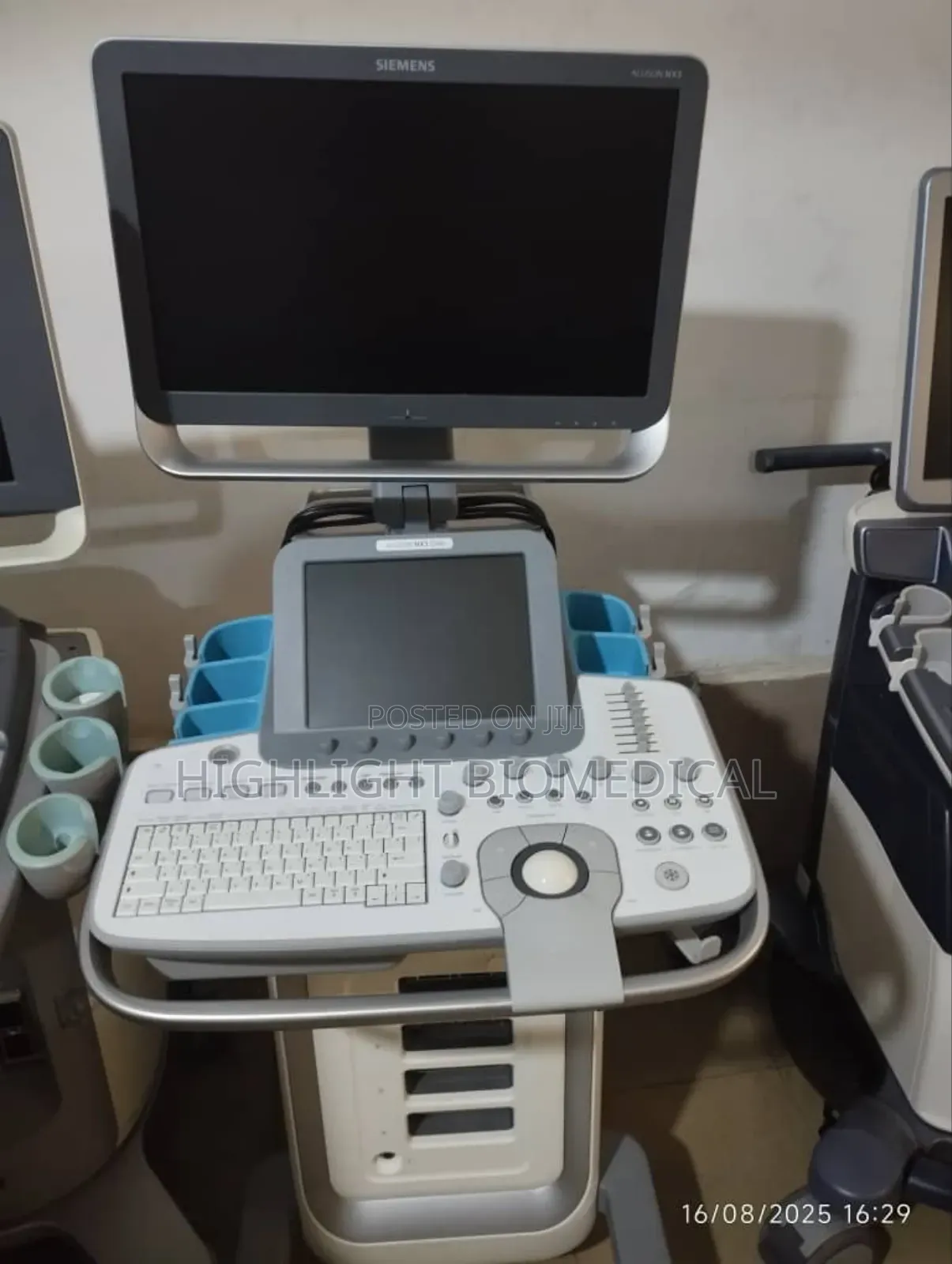 Siemens Acuson Nx3 Elite With Convex Linear Cardiac and TVS